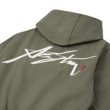  AA SIGNATURE CANVAS JACKET // OLIVE 