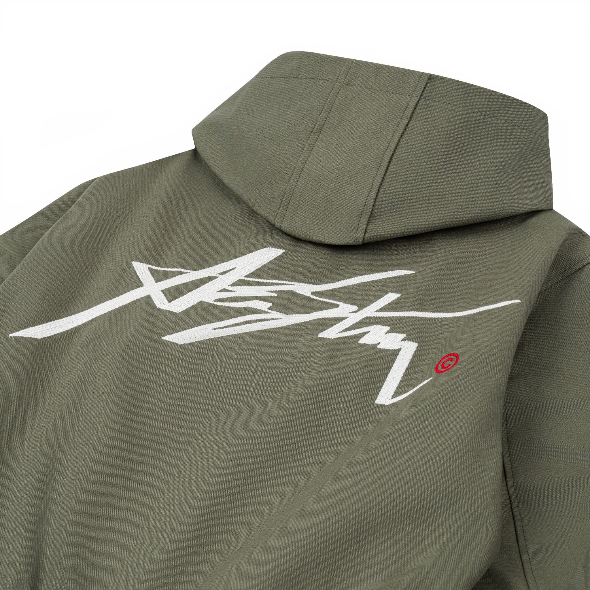  AA SIGNATURE CANVAS JACKET // OLIVE 