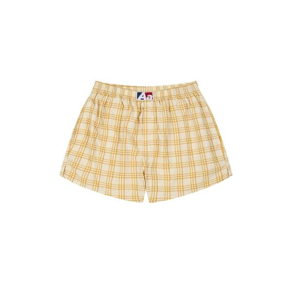  AA STRIPED TRUNK UNDERWEAR // YELLOW 