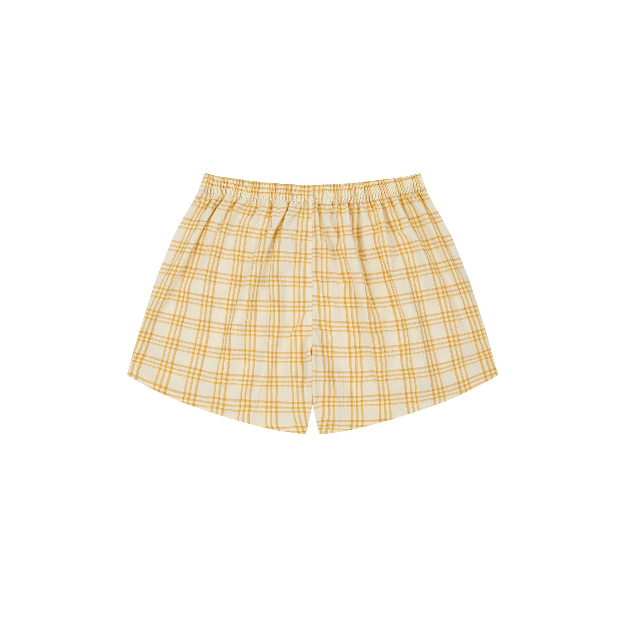  AA STRIPED TRUNK UNDERWEAR // YELLOW 