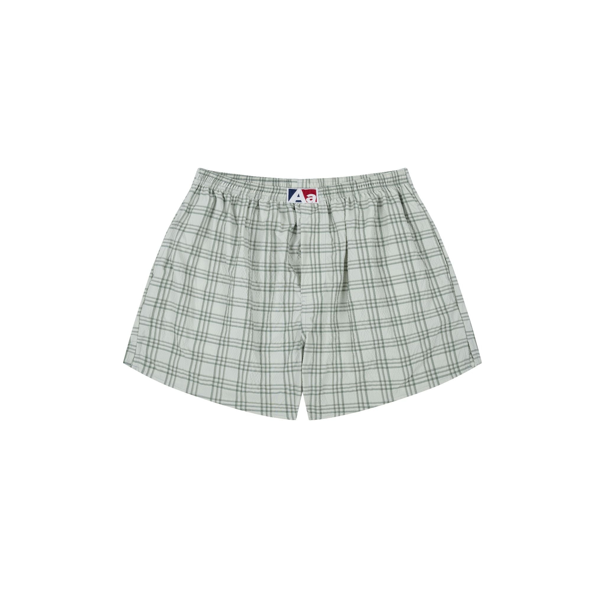  AA STRIPED TRUNK UNDERWEAR // GREEN 
