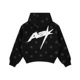  AA SUPERSTAR DENIM HOODIE // BLACK 