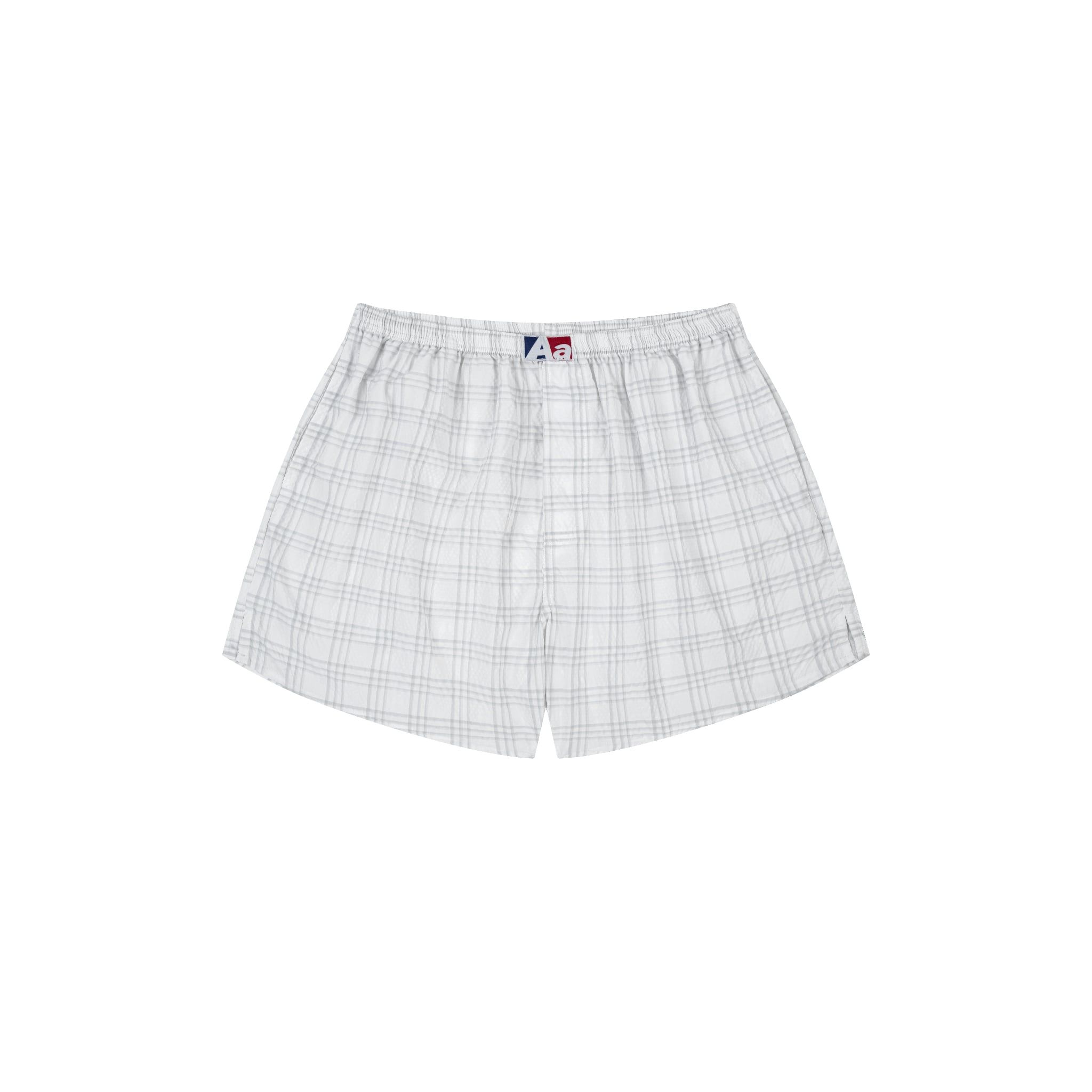  AA STRIPED TRUNK UNDERWEAR // WHITE 
