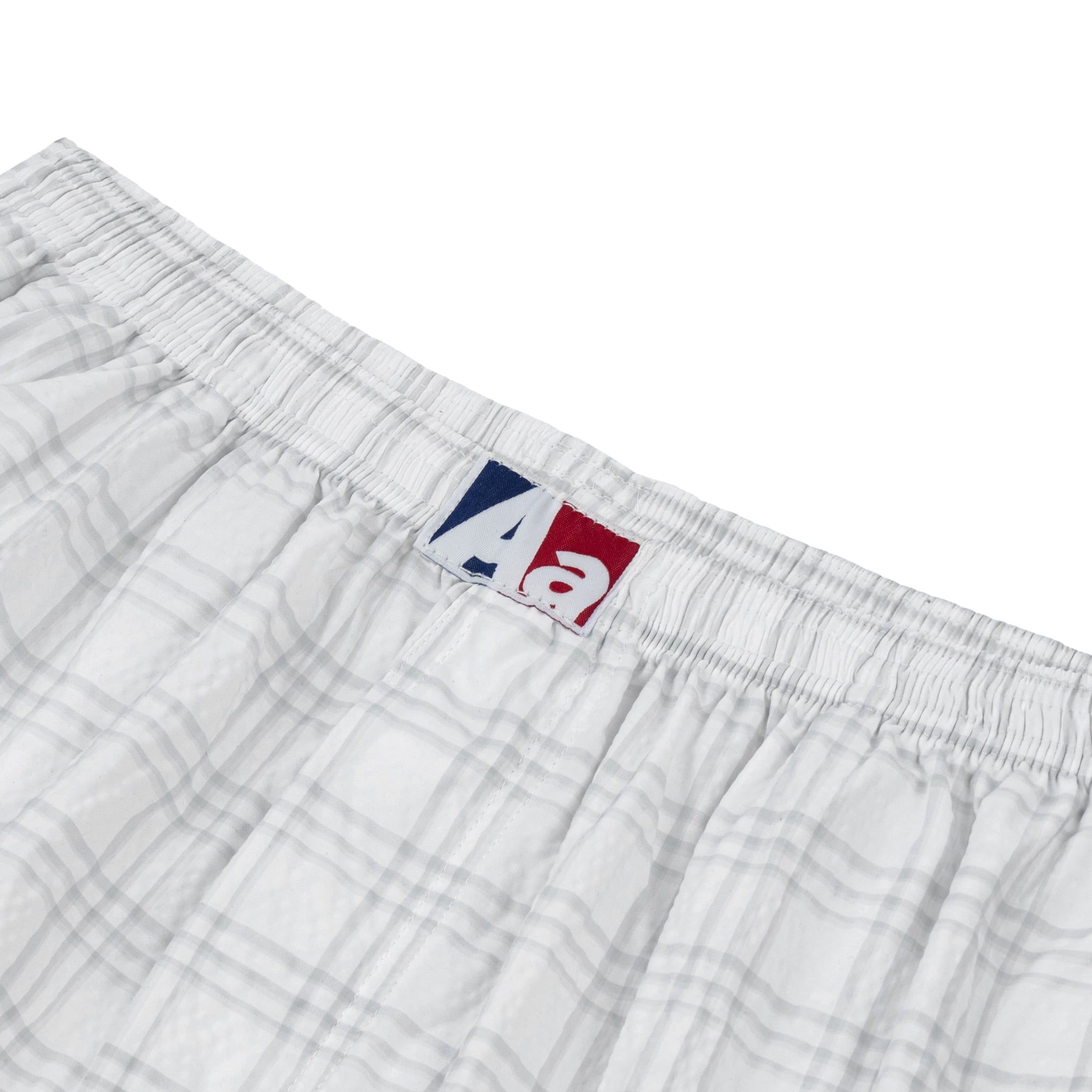 AA STRIPED TRUNK UNDERWEAR // WHITE 