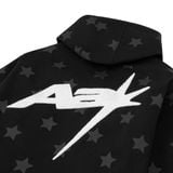  AA SUPERSTAR DENIM HOODIE // BLACK 
