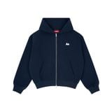  AASTU LOGO HOODIE VJPPRO ZIP // NAVY 