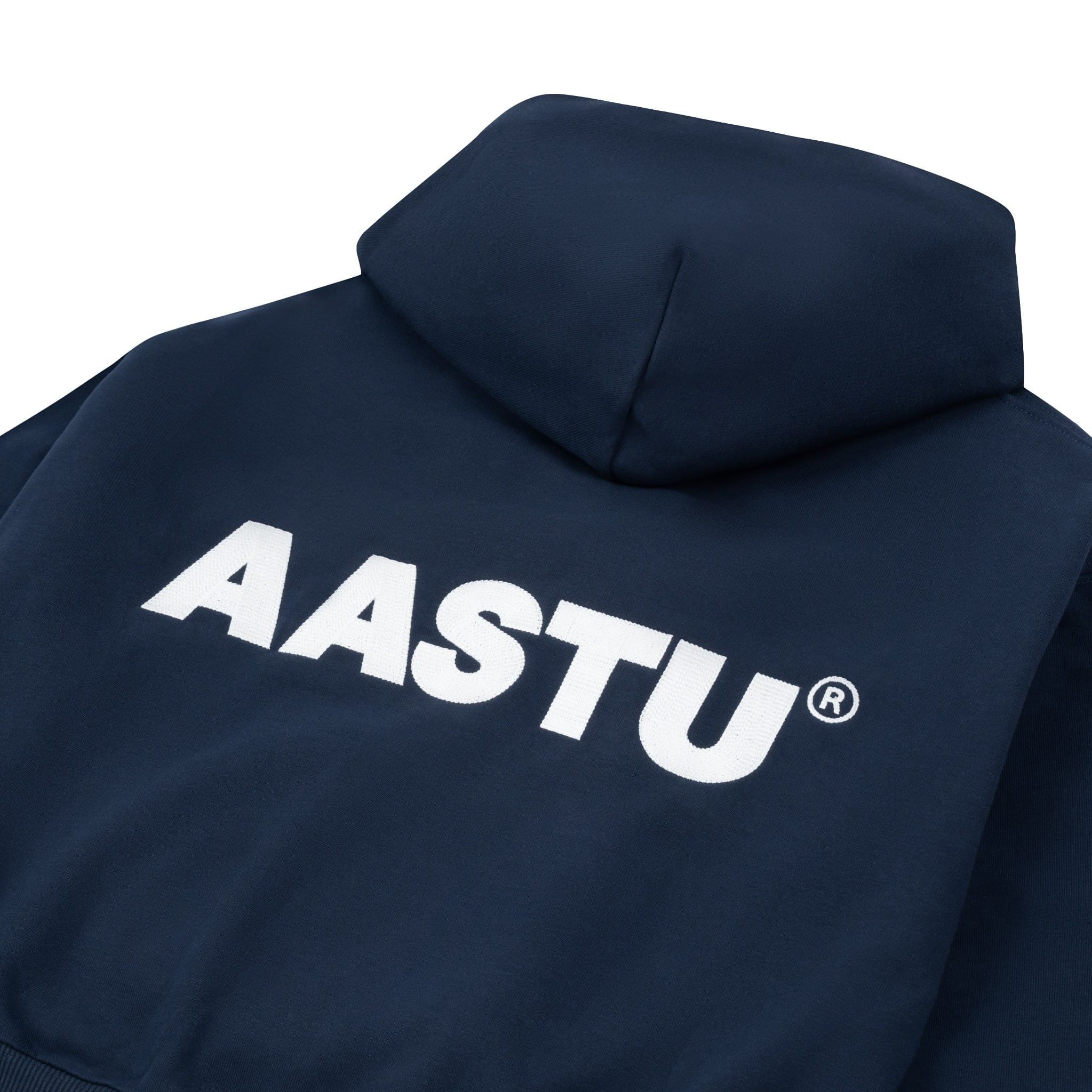  AASTU LOGO HOODIE VJPPRO ZIP // NAVY 