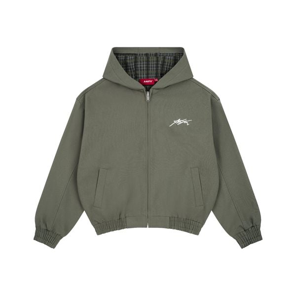  AA SIGNATURE CANVAS JACKET V2 // OLIVE 
