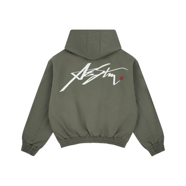  AA SIGNATURE CANVAS JACKET V2 // OLIVE 
