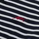  AASTU SIGNATURE STRIPED BLACK LONG SLEEVE  // WHITE 