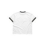  DOLLAR BOY RINGER SLUB TEE // WHITE 