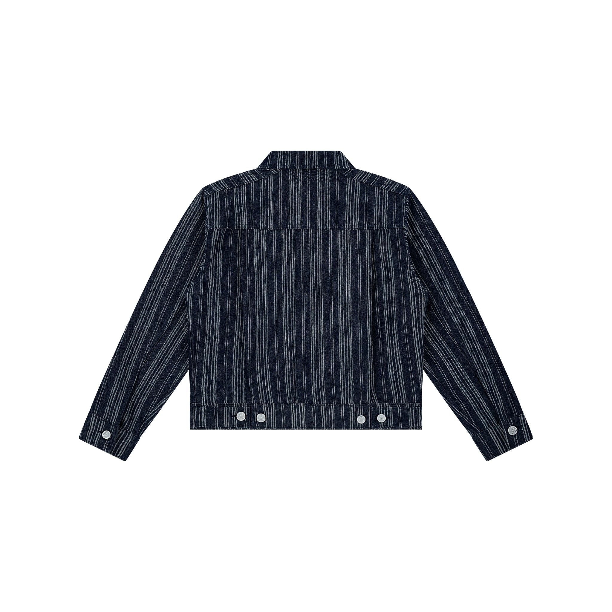  AA DENIM JACKET // BLUE STRIPED 