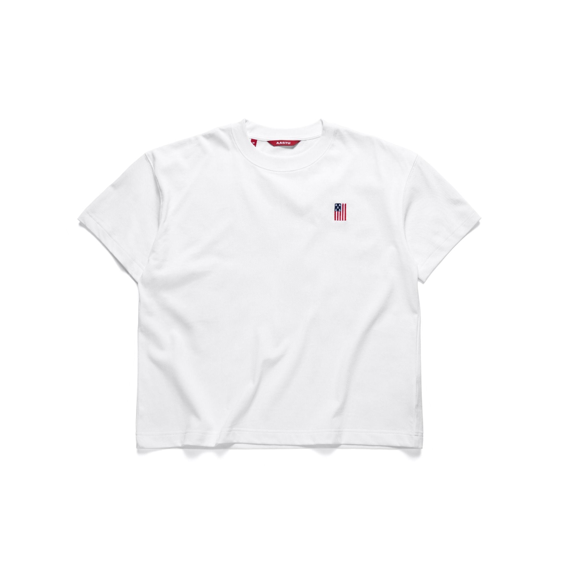  AASTU FLAG V2 TEE // WHITE 