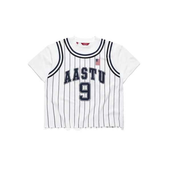  ABA JERSEY TEE // NAVY 
