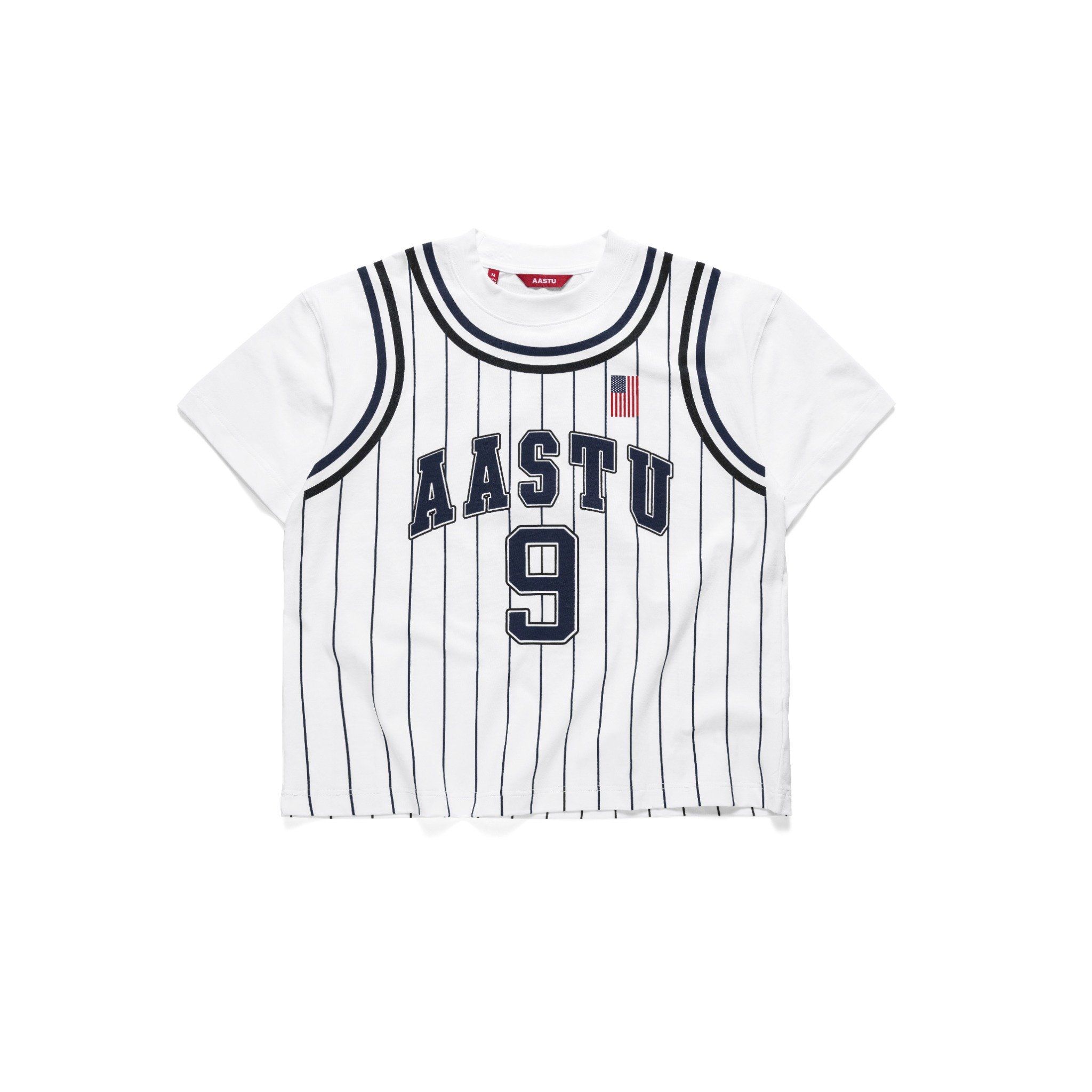  ABA JERSEY TEE // NAVY 