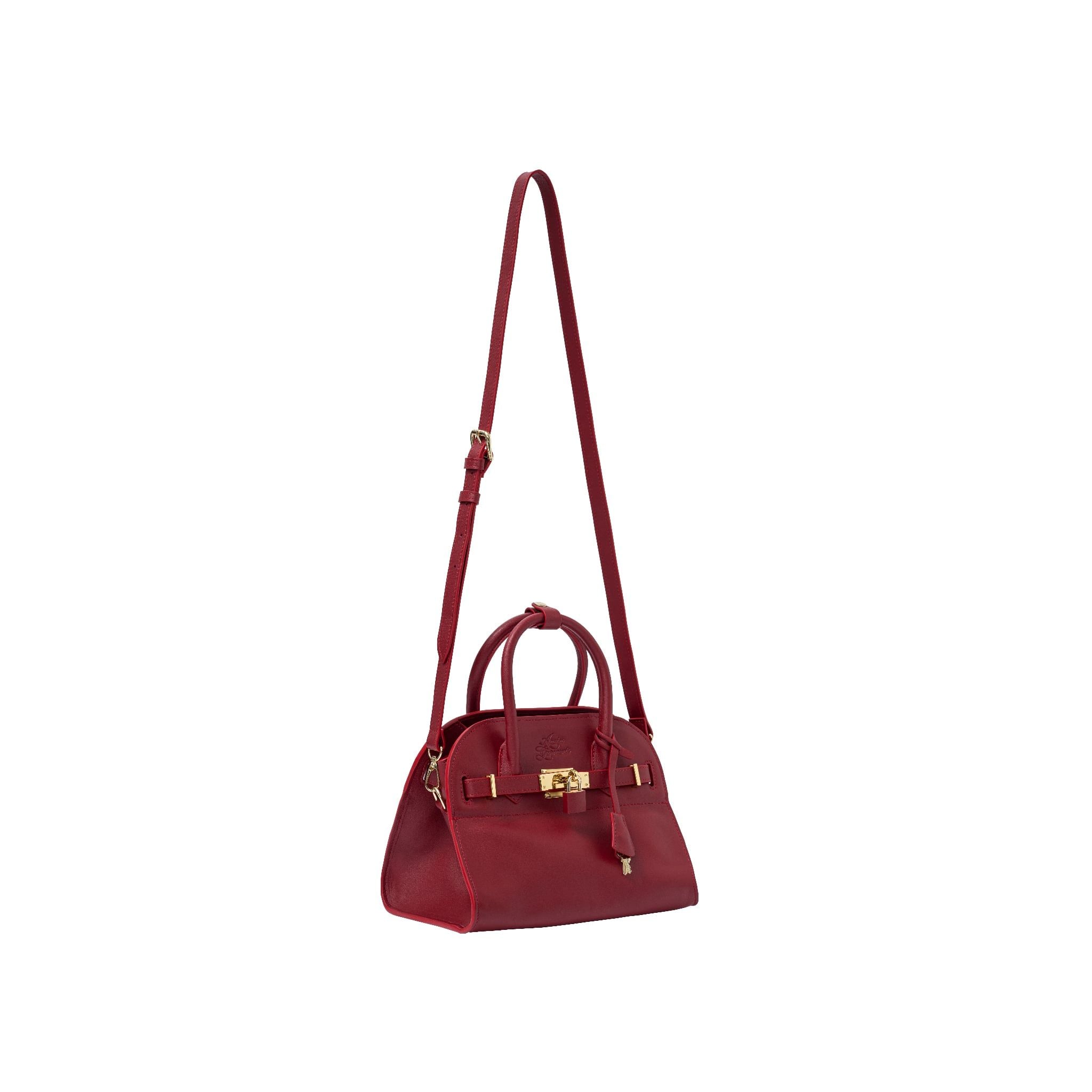  AASTU CARRYALL BAG // RED SMOOTH 