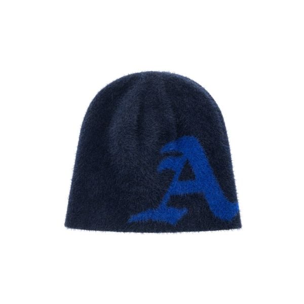  AA LOGO BEANIE // NAVY 