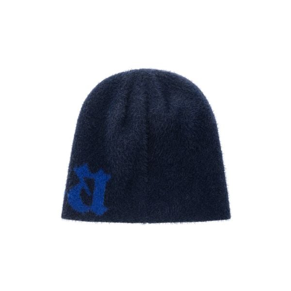  AA LOGO BEANIE // NAVY 