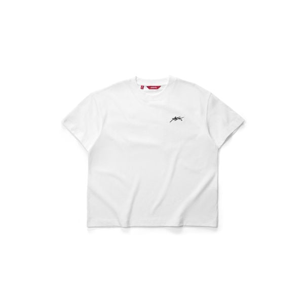  SIGNATURE LOGO TEE // WHITE 