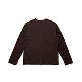  AASTU.CO SLUB LONG SLEEVE // BROWN 