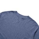  AASTU.CO SLUB LONG SLEEVE // MIST BLUE 