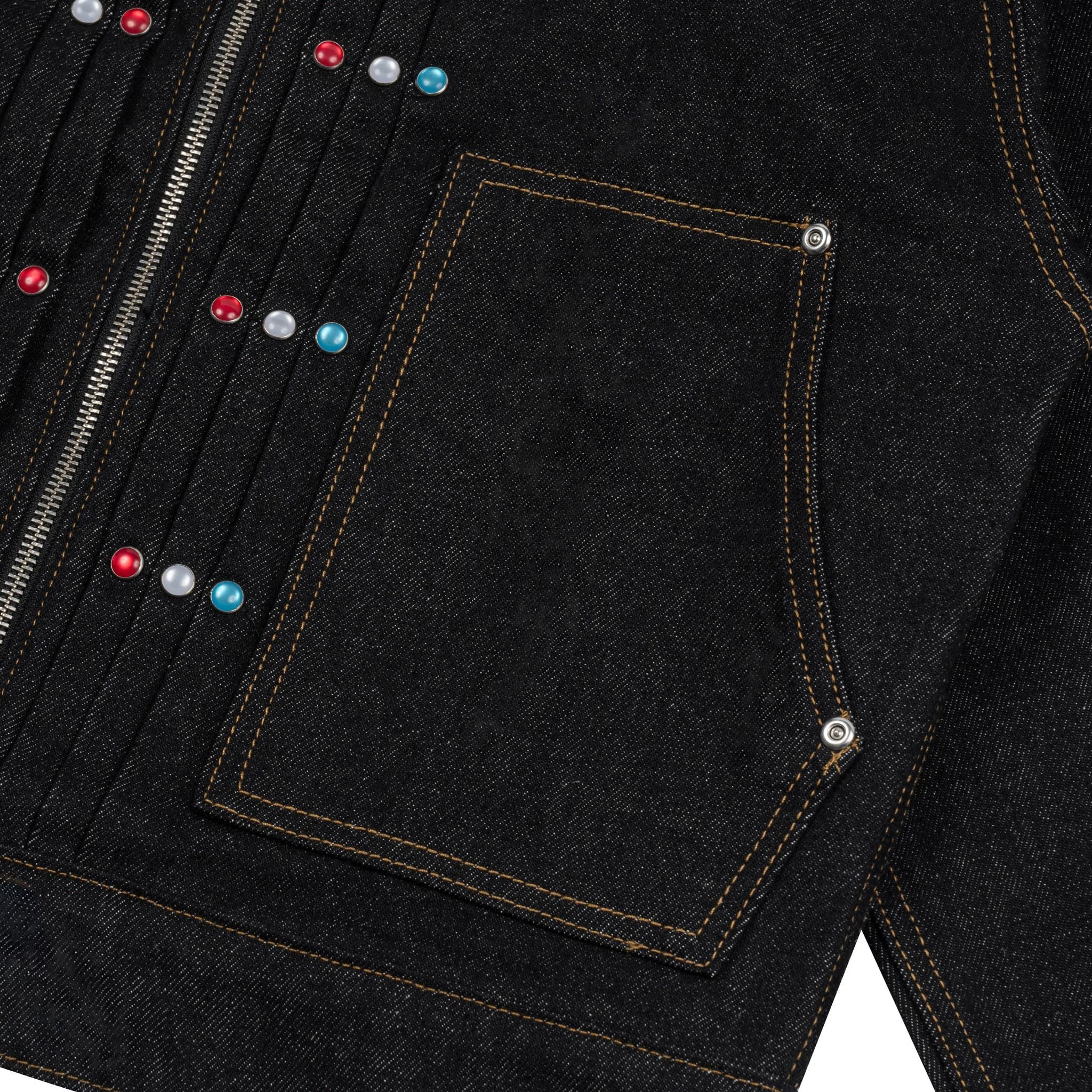  AA RAW DENIM JACKET V2 // BLACK 