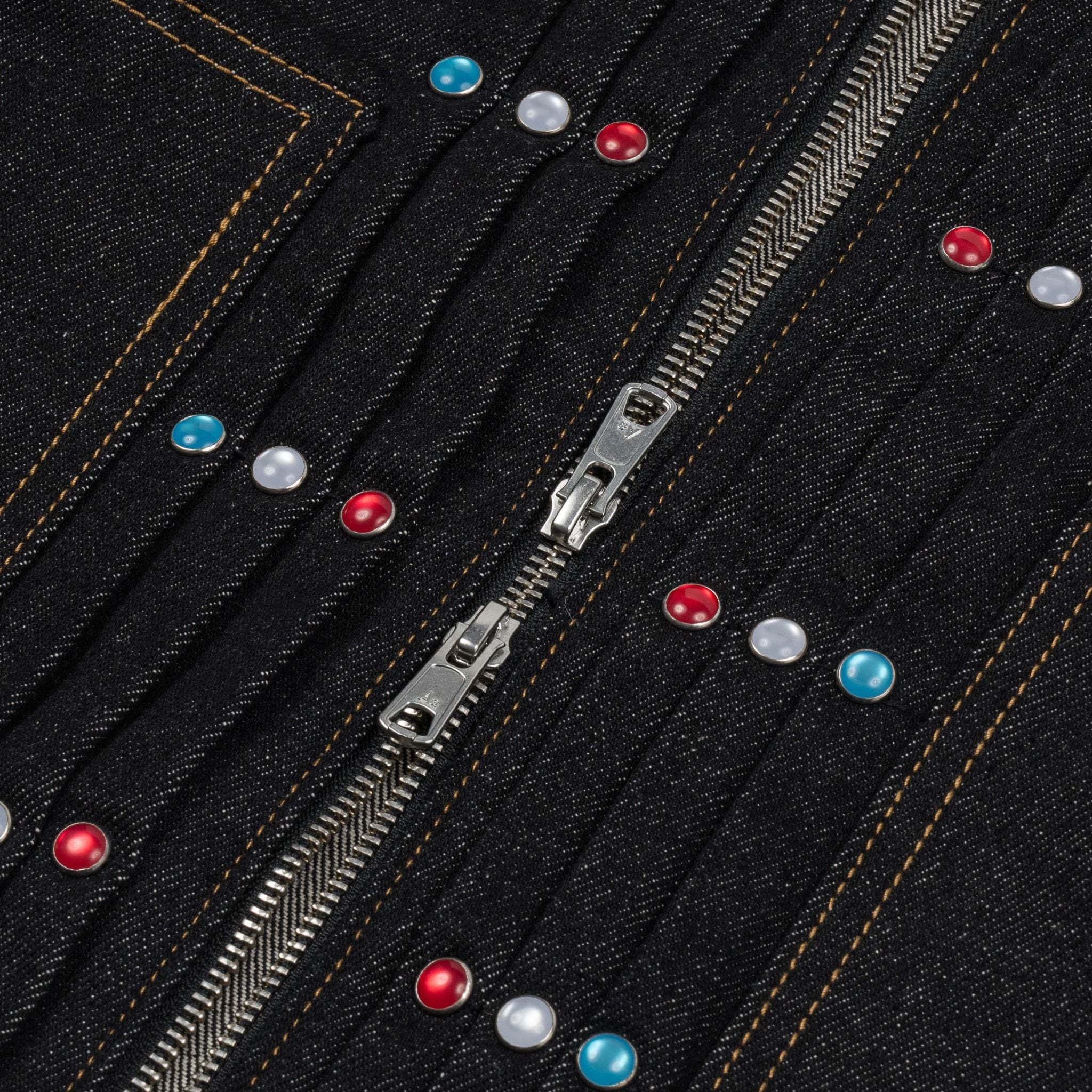  AA RAW DENIM JACKET V2 // BLACK 