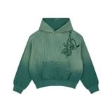  AA TIGER WAFFLE HOODIE // GREEN 