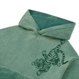  AA TIGER WAFFLE HOODIE // GREEN 