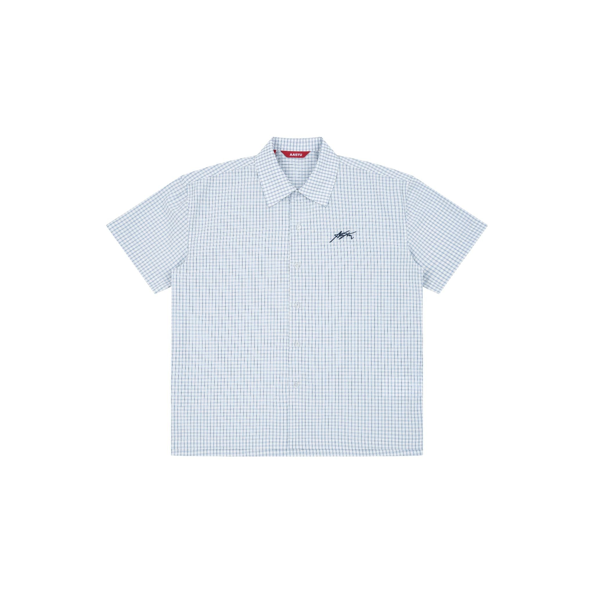  AA SIGNATURE CUBAN SHIRT // BLUE 