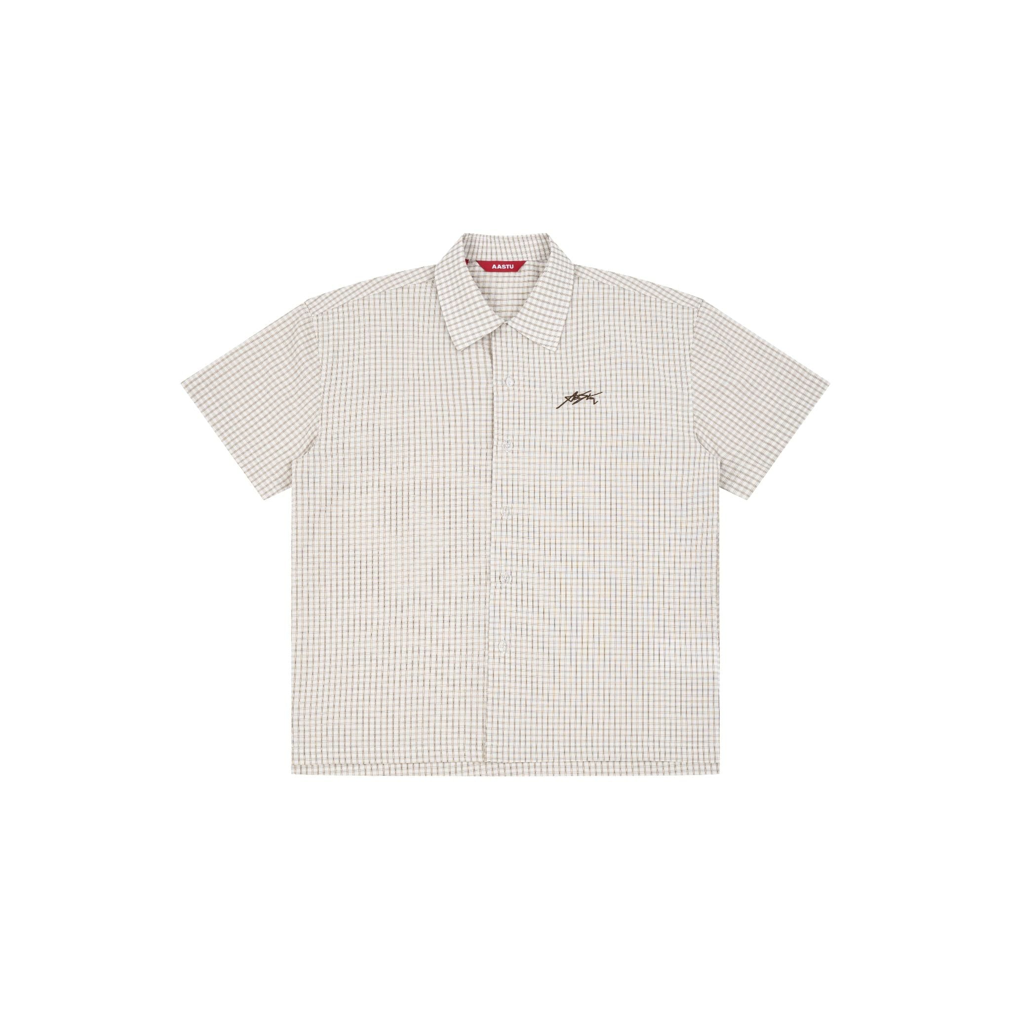  AA SIGNATURE CUBAN SHIRT // BROWN 