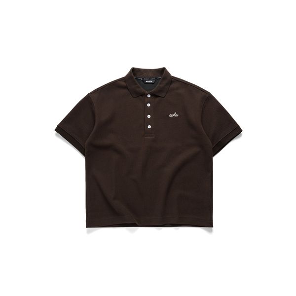  AASTU GARMENT POLO // BROWN 