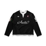  AA DOUBLE COLLAR PC // BLACK 