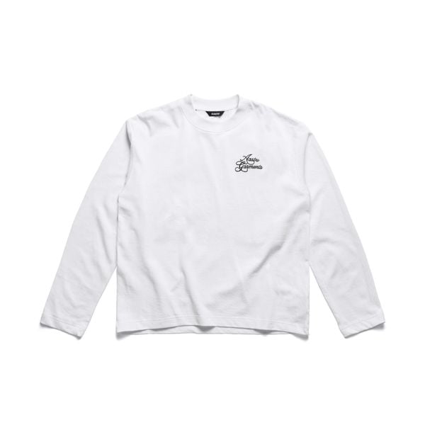  AASTU GARMENT LONG SLEEVE // WHITE 