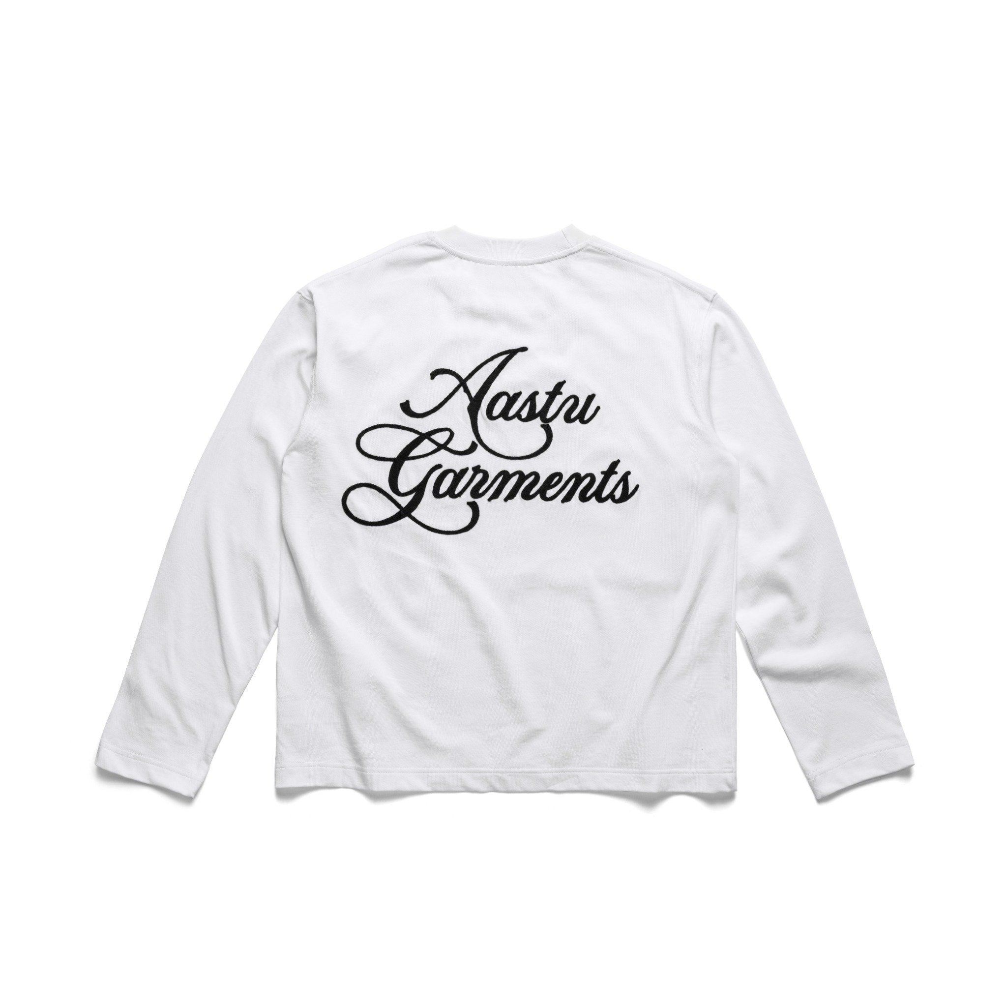  AASTU GARMENT LONG SLEEVE // WHITE 