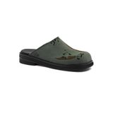  AA CLOG FUR LEATHER // CAMO 