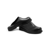  AA CLOG COW LEATHER // BLACK 