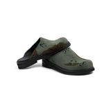  AA CLOG FUR LEATHER // CAMO 