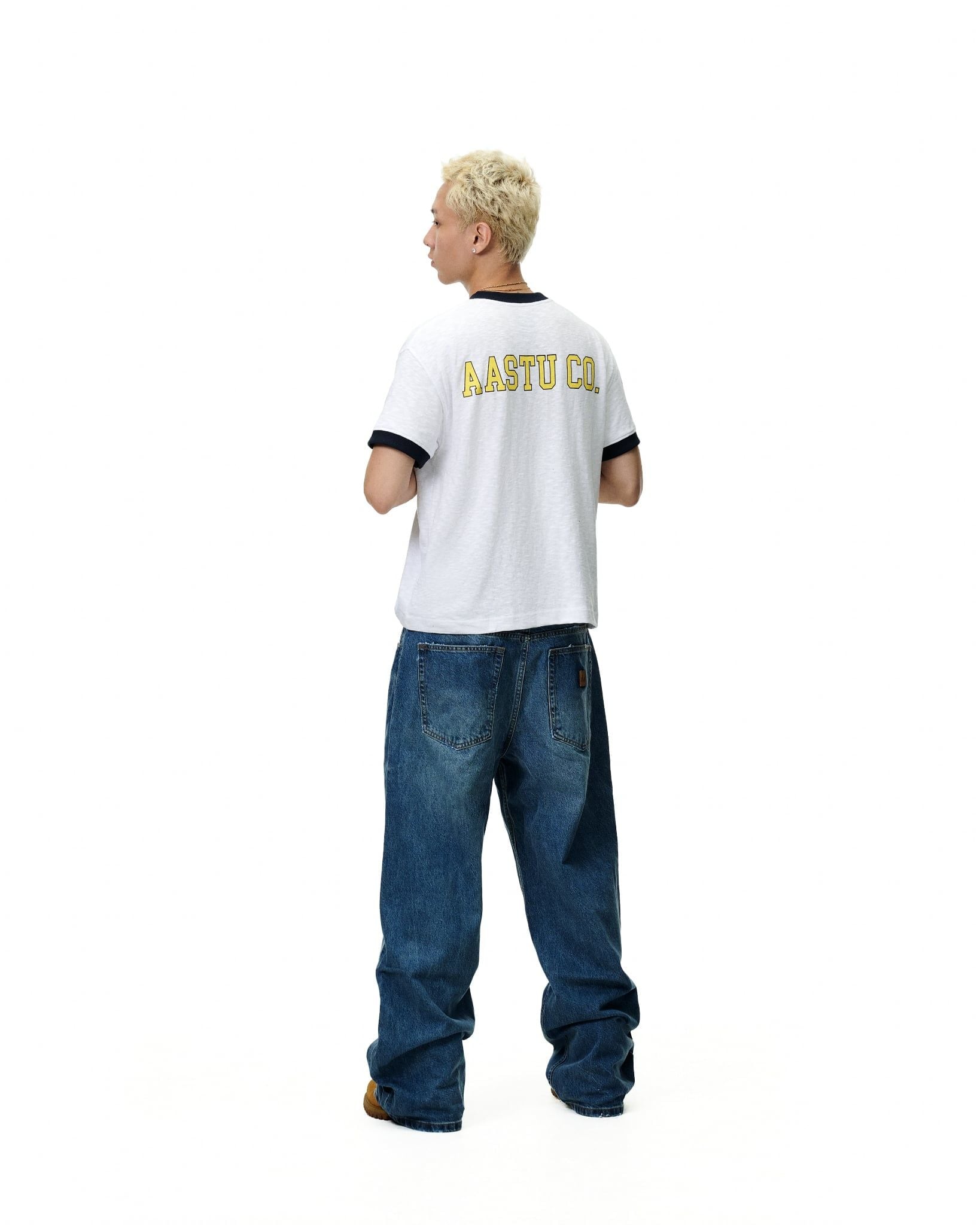  AA RIOT WASHED JEANS // BLUE 
