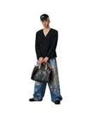  AA COLLARLESS BLAZER 