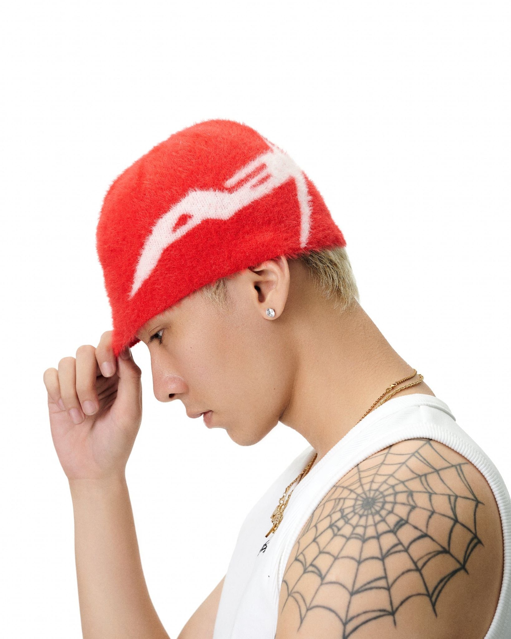  AA RACING BEANIE // RED 