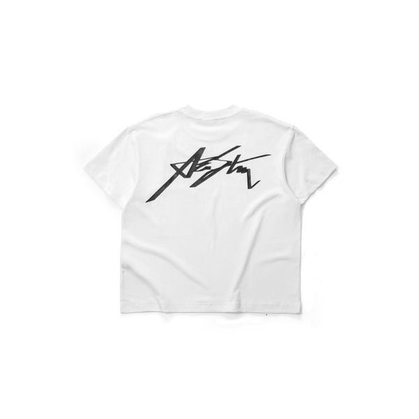  SIGNATURE LOGO TEE // WHITE 