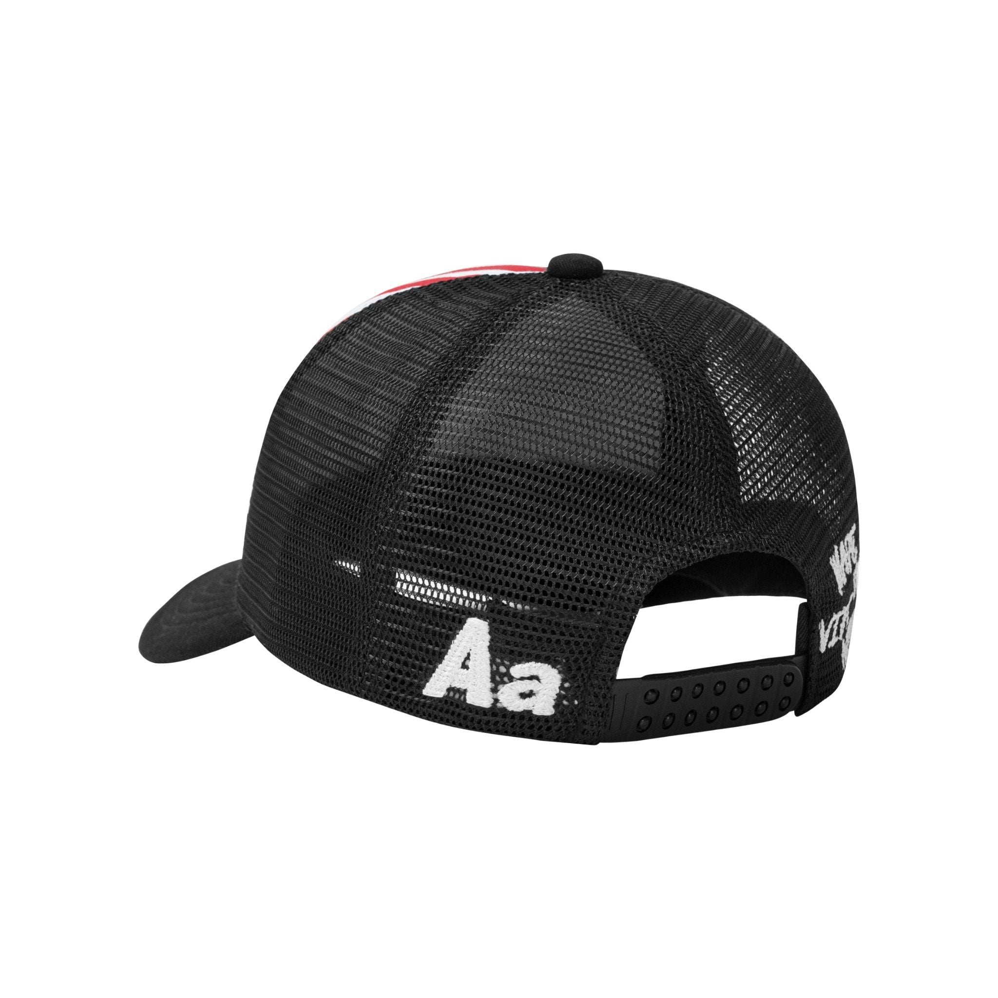  AA FLAG TRUCKER CAP // BLACK 