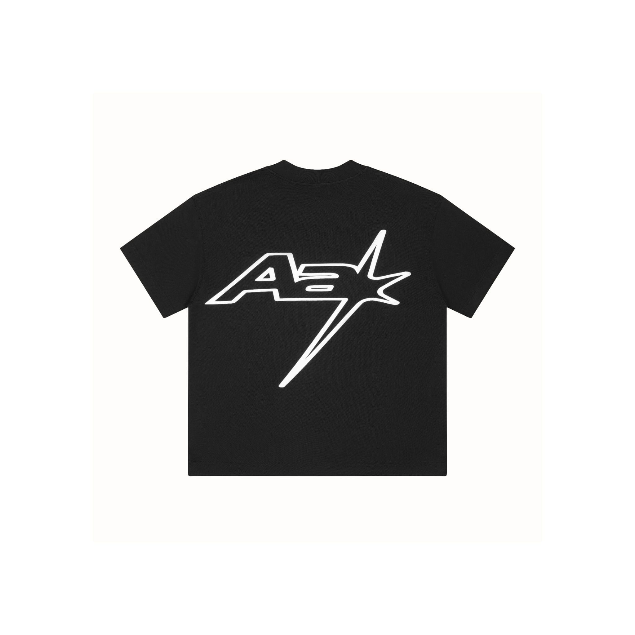  AA RACING LOGO TEE // BLACK 