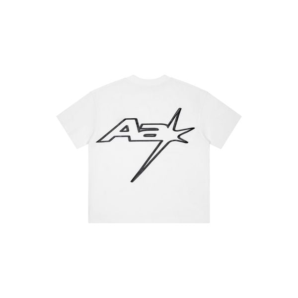  AA RACING LOGO TEE // CREAM WHITE 