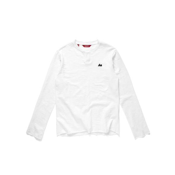  AA SLUB COTTON LONG SLEEVE // WHITE 