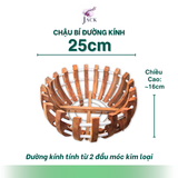  Chậu Gỗ Hình Quả Bí và Hoa Sen Tuyệt Đẹp Trồng Lan, Cây Cảnh 