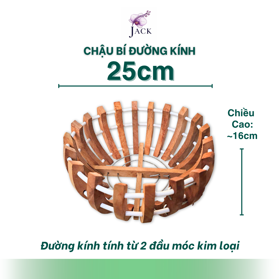 Chậu Gỗ Hình Quả Bí và Hoa Sen Tuyệt Đẹp Trồng Lan, Cây Cảnh 