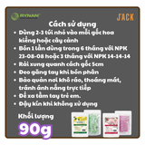  Bộ 3 gói 90 túi lưới phân bón Tan chậm Rynan - Cho lan, cây cảnh 3 giai đoạn cây con, trưởng thành, ra hoa 