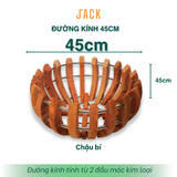  Chậu Gỗ Hình Quả Bí và Hoa Sen Tuyệt Đẹp Trồng Lan, Cây Cảnh 